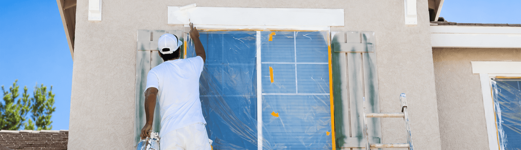Seamless wall painting